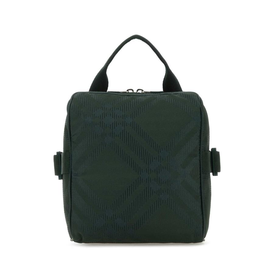Burberry Bottle Green Fabric Crossbody Bag by BURBERRY