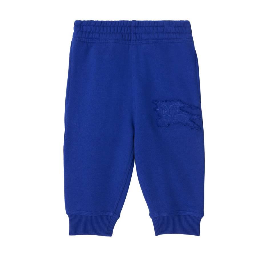 Burberry Boys Equestrian Knight-Applique Cotton Track Pants by BURBERRY