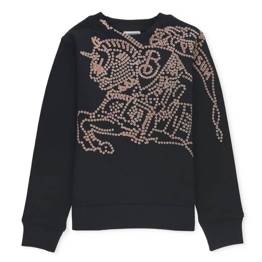 Burberry Boys Mathew EKD Cotton Sweatshirt by BURBERRY