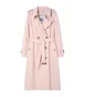 Burberry Cashmere Long Kensington Trench Coat by BURBERRY
