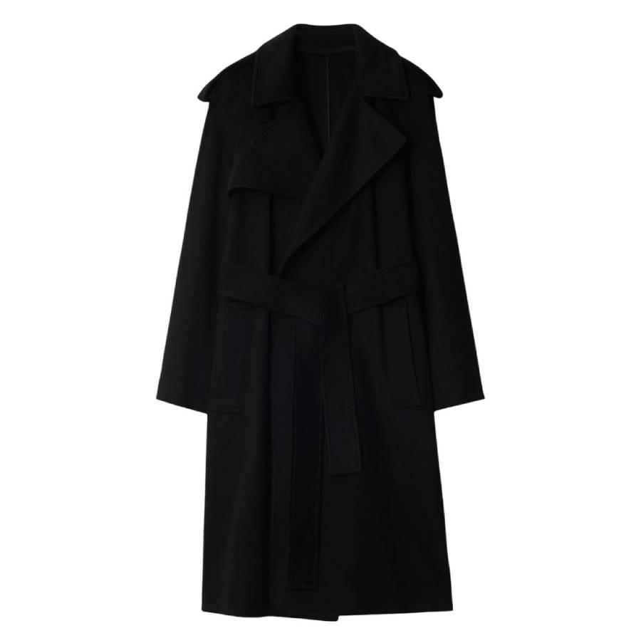 Burberry Cashmere Wrap Belted Trench Coat by BURBERRY