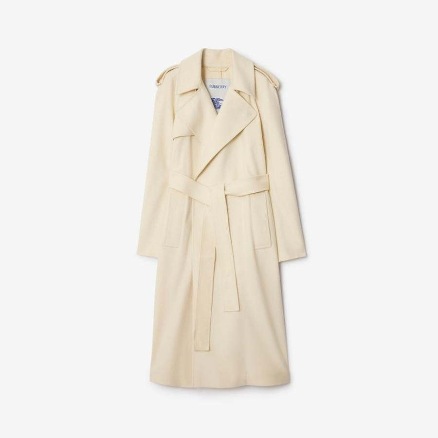 Burberry Cashmere Wrap Coat by BURBERRY