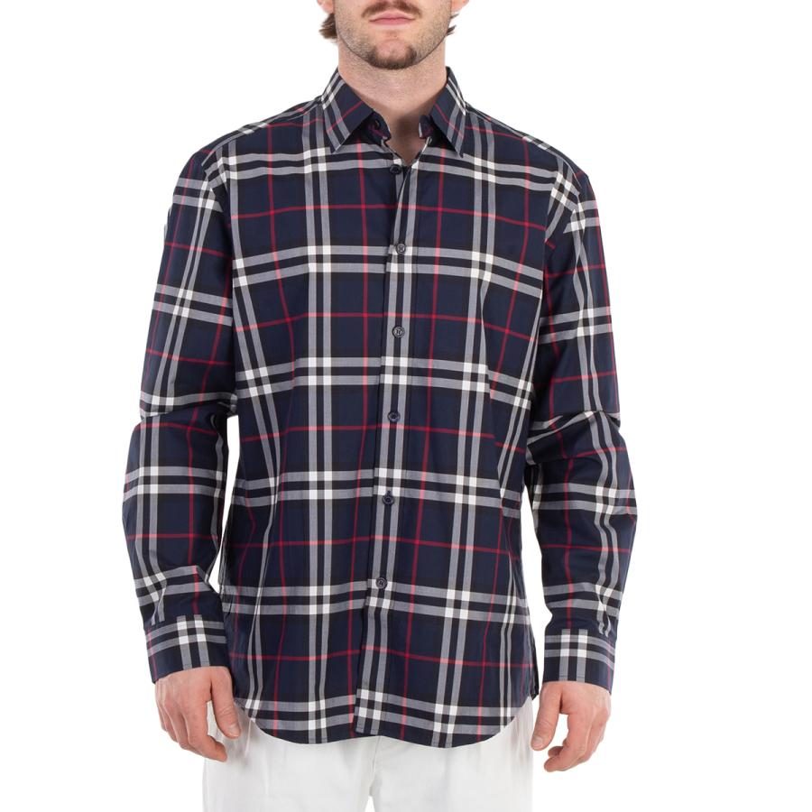 Burberry Caxton Vintage Check Print Button Down Shirt. Size Small by BURBERRY