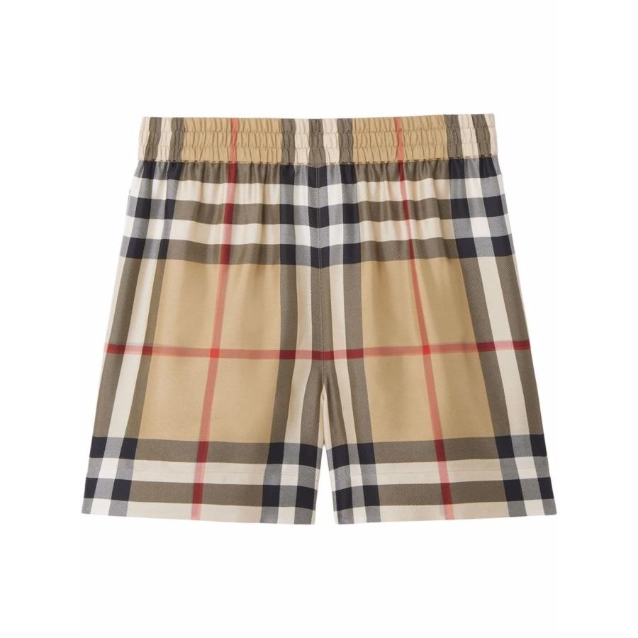 Burberry Check Detail Shorts by BURBERRY