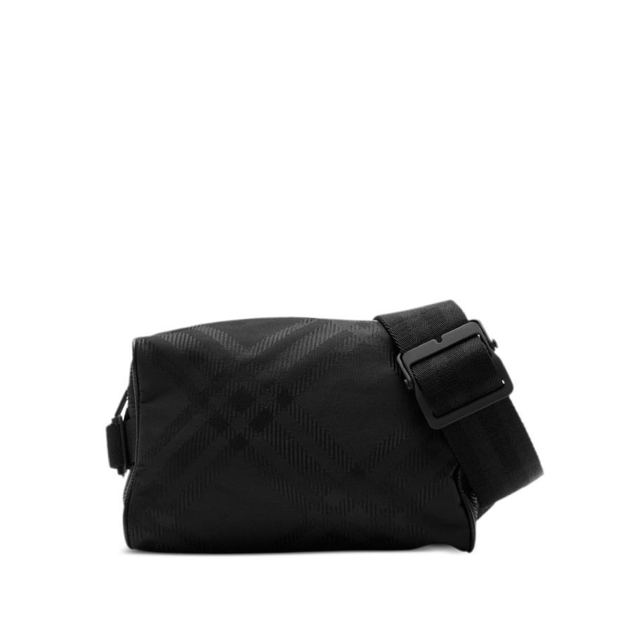 Burberry Check-Jacquard Zipped Belt Bag by BURBERRY