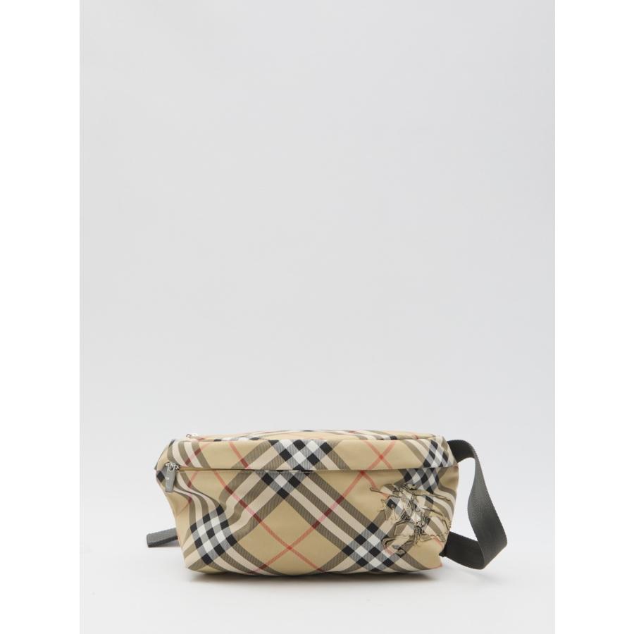 Burberry Check Logo Fanny Pack by BURBERRY