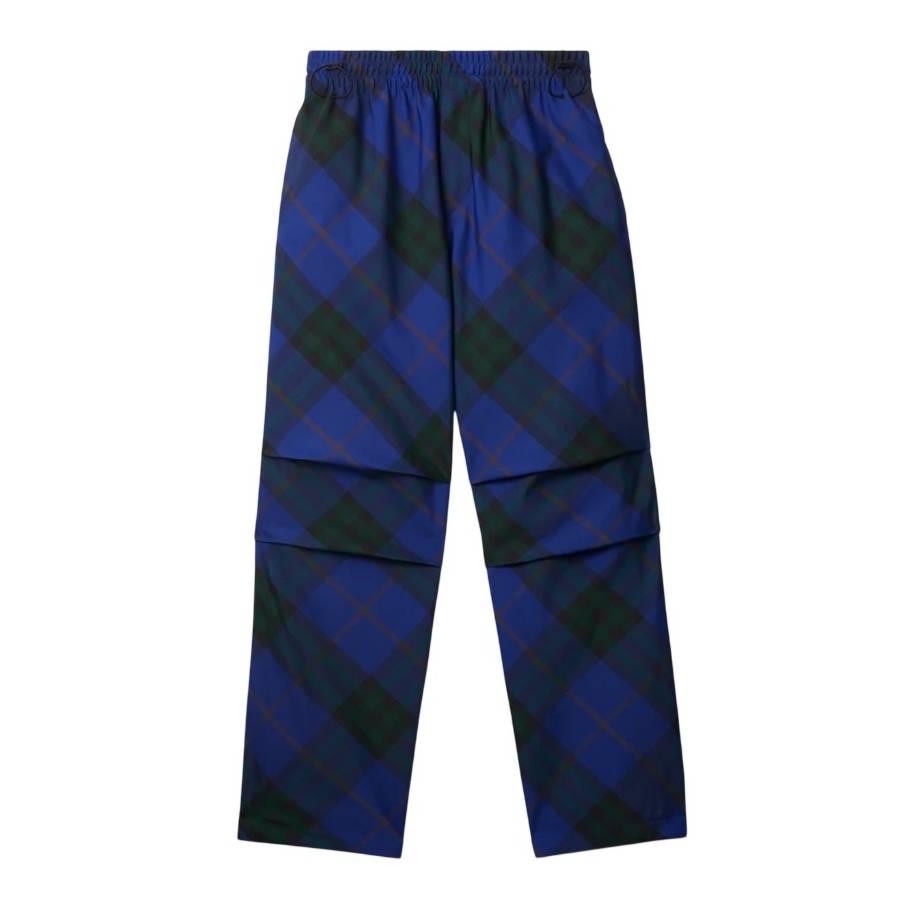 Burberry Check-Pattern Twill Trousers by BURBERRY