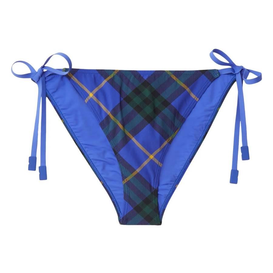 Burberry Check Print Bikini Briefs by BURBERRY