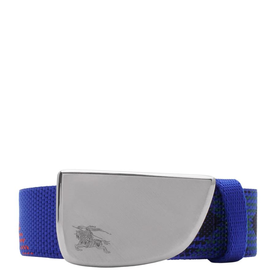 Burberry Check Webbing Shield Belt by BURBERRY