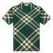 Burberry Check Wool Blend Polo Shirt by BURBERRY