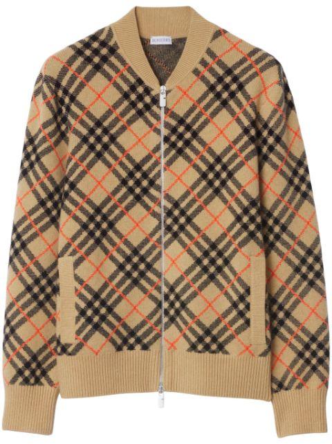 Burberry Check cardigan by BURBERRY