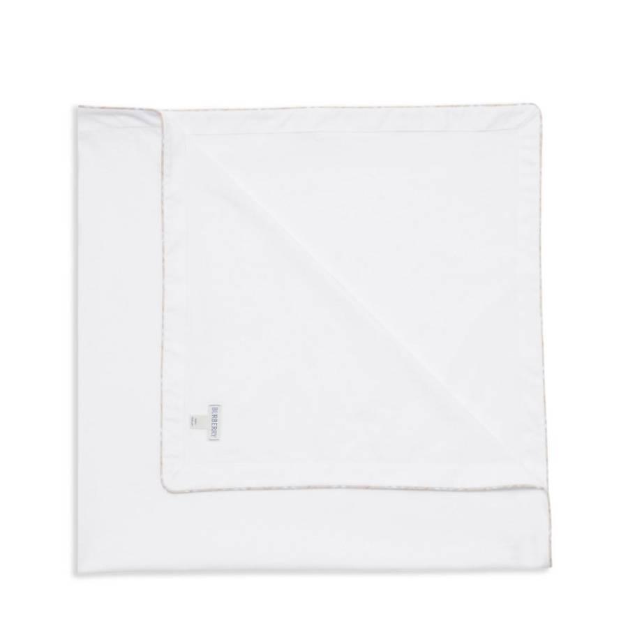 Burberry Checked Pattern Cotton Blanket by BURBERRY