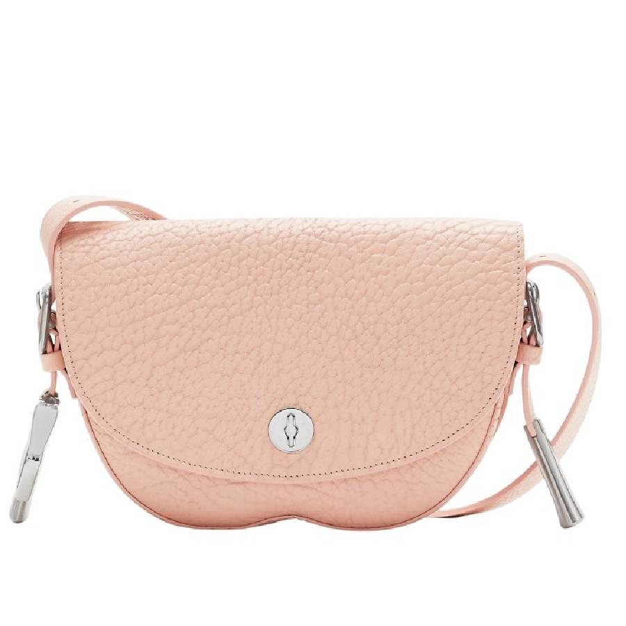 Burberry Chess Leather Satchel - Blush by BURBERRY