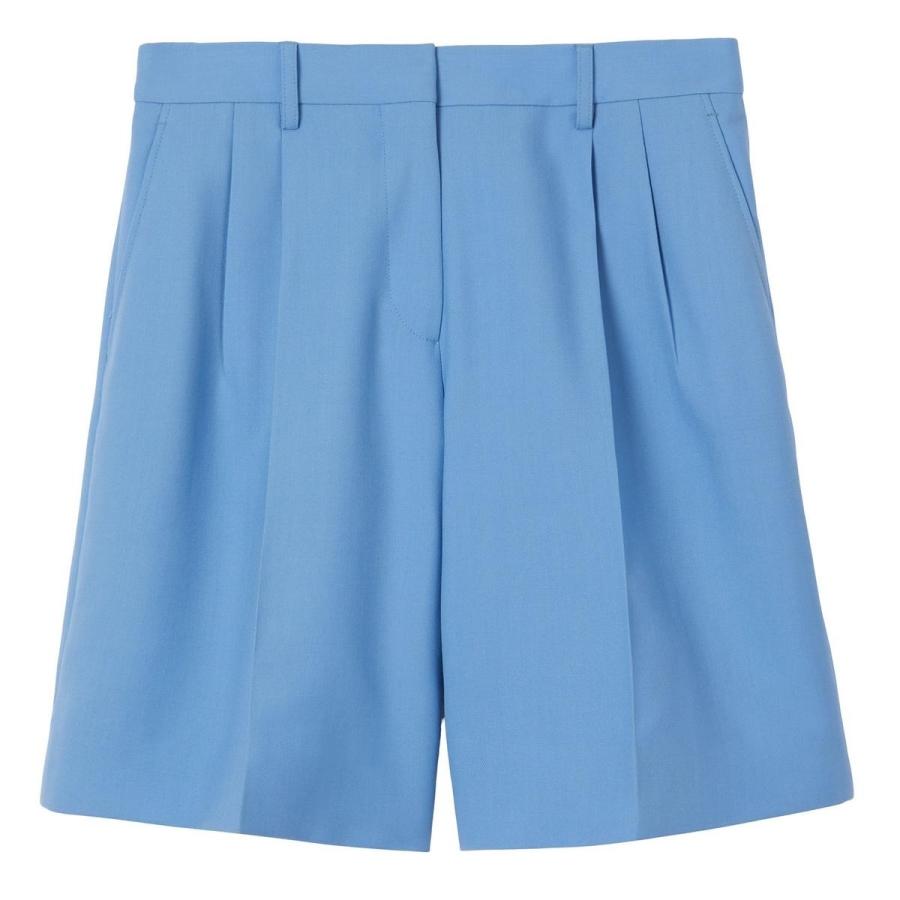 Burberry Cool Cornflower Blue Lorie Tailored Shorts by BURBERRY