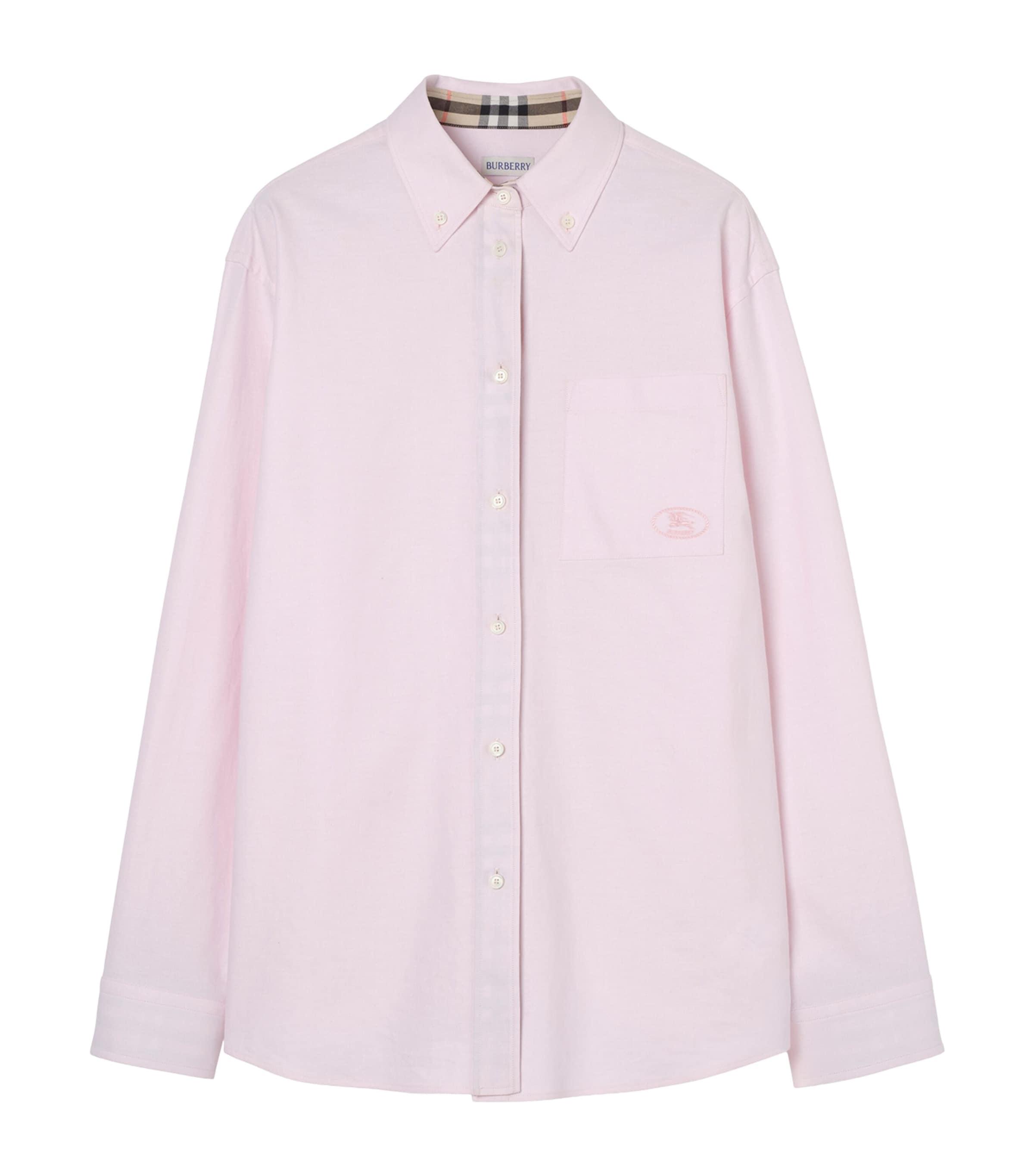 Burberry Cotton EKD Oxford Shirt by BURBERRY