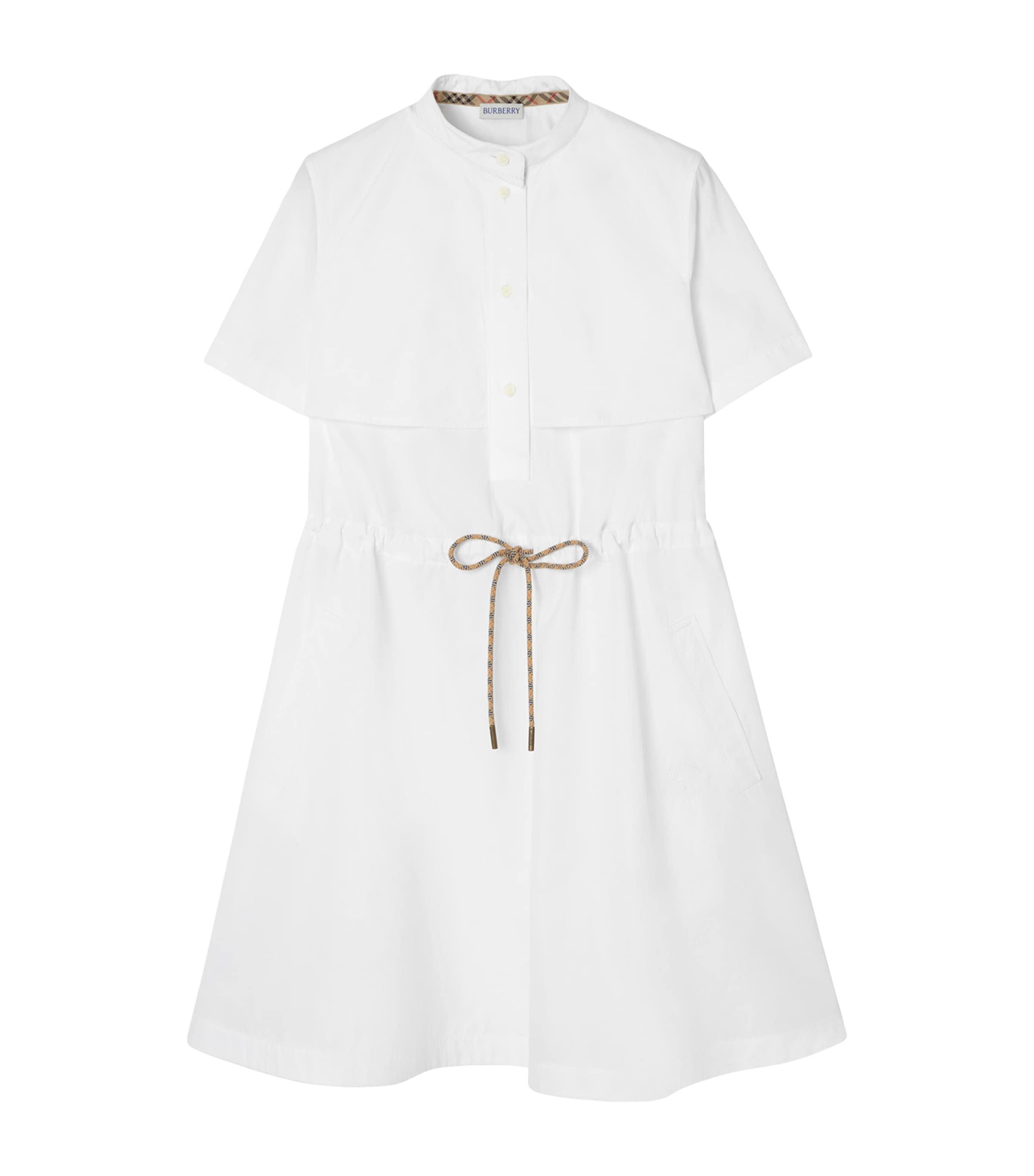 Burberry Cotton Poplin Mini Shirt Dress by BURBERRY