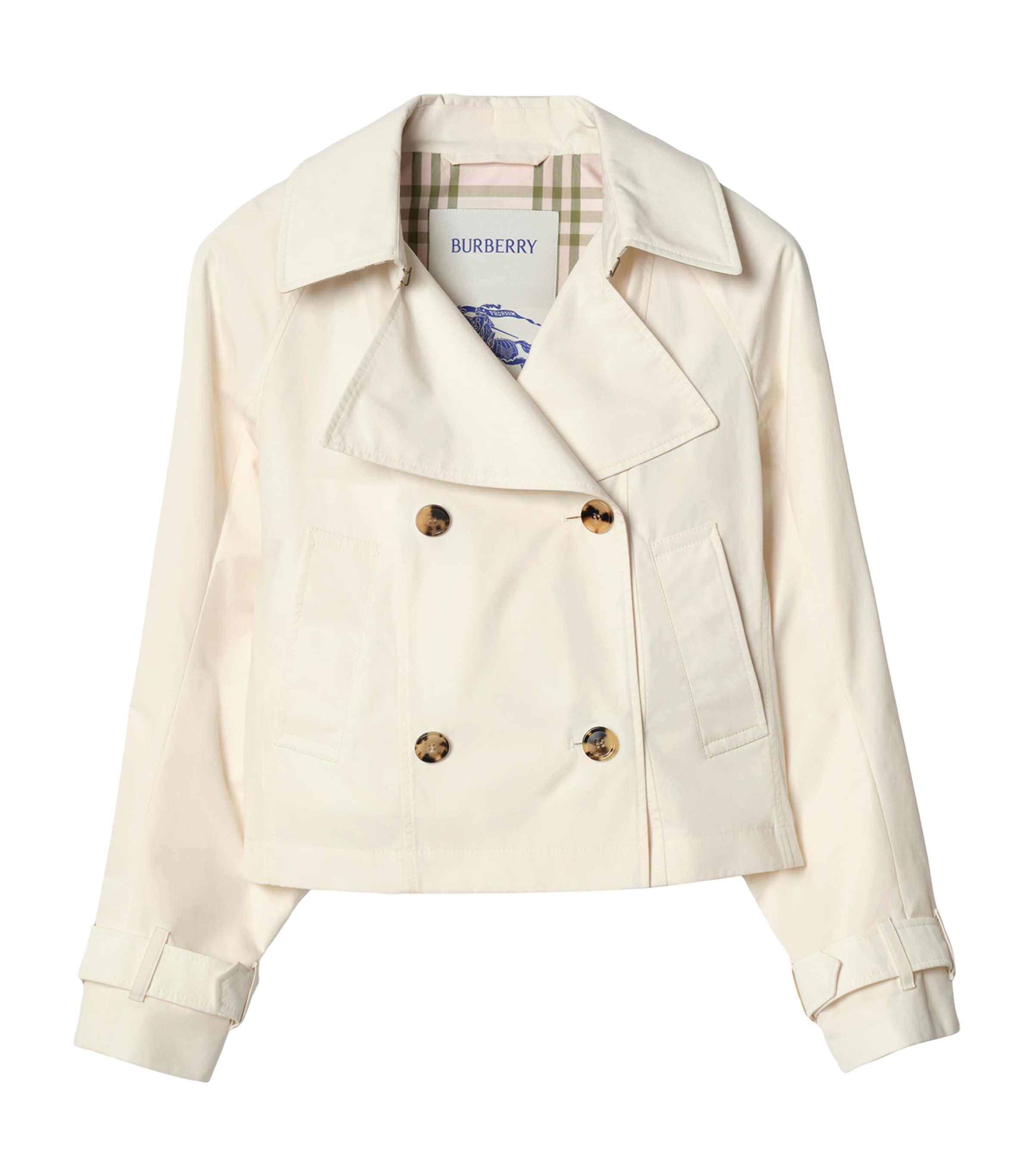 Burberry Cropped Ladybrook Jacket by BURBERRY