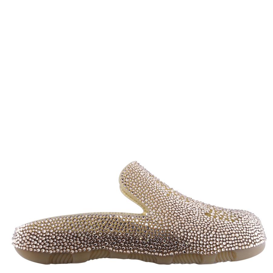 Burberry Crystal-Embellished Stingray Clogs by BURBERRY