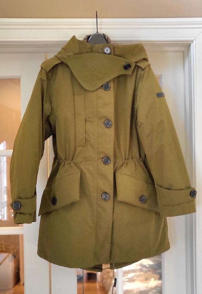 Burberry Dark Olive W Ramsford 3-in-1 Parka W/Down Warmer Jacket by BURBERRY Burberry Dark Olive W Ramsford 3-in-1 Parka W/Down Warmer Jacket by BURBERRY