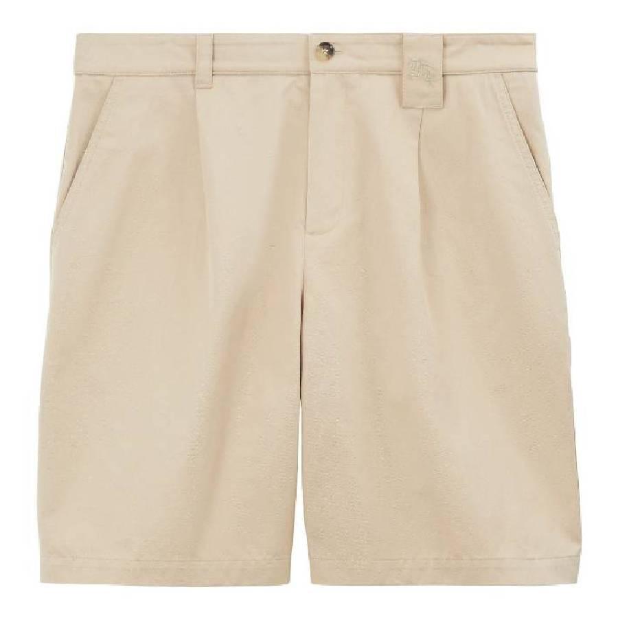 Burberry Darwin EKD Embroidered Cotton Cargo Shorts by BURBERRY