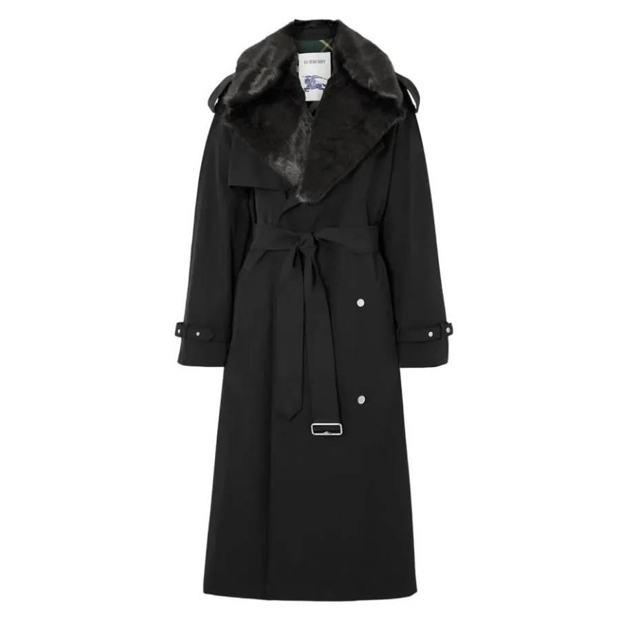 Burberry Double-Breasted Kennington Trench Coat by BURBERRY