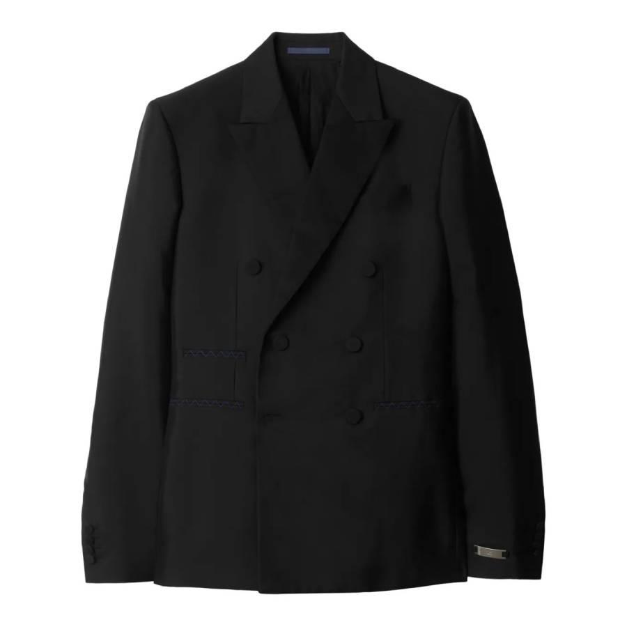 Burberry Double-Breasted Wool-Blend Blazer by BURBERRY