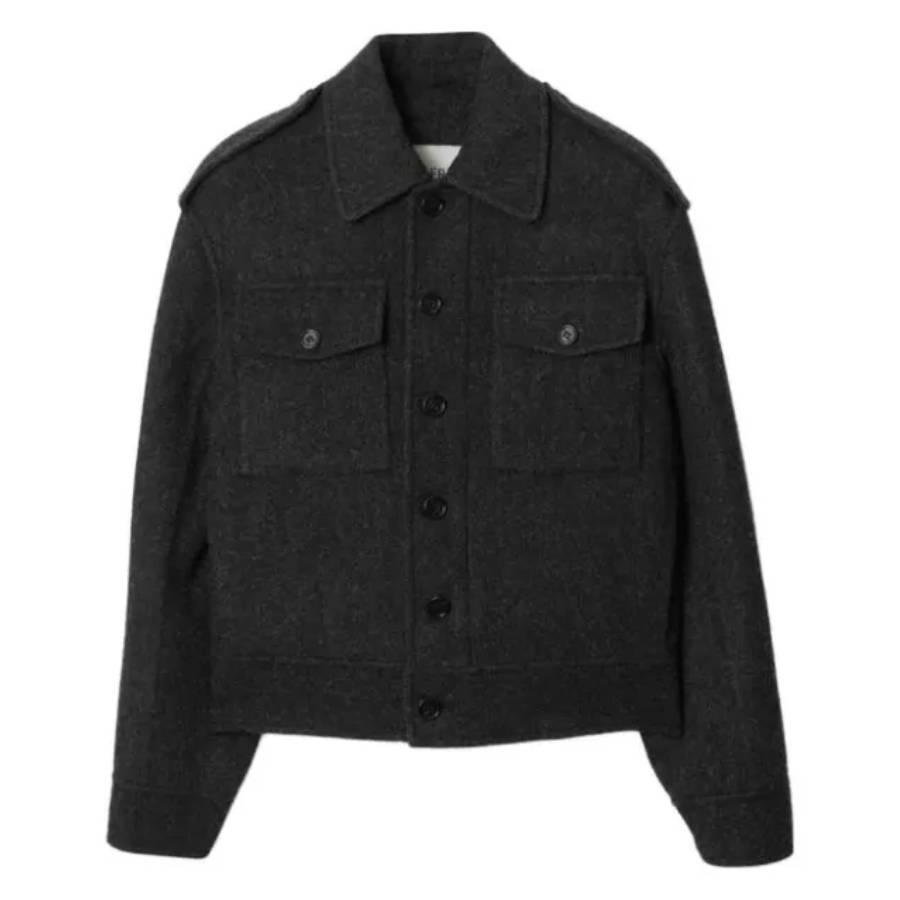 Burberry Double-Faced Wool Jacket by BURBERRY