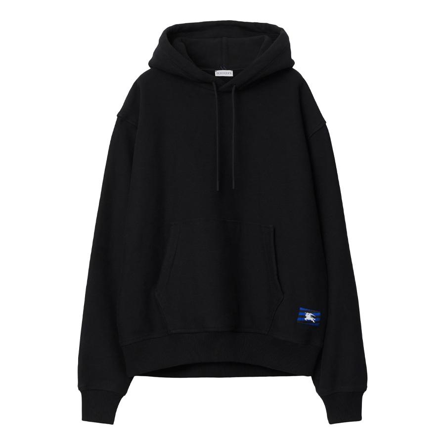 Burberry EKD-Applique Cotton Hoodie by BURBERRY
