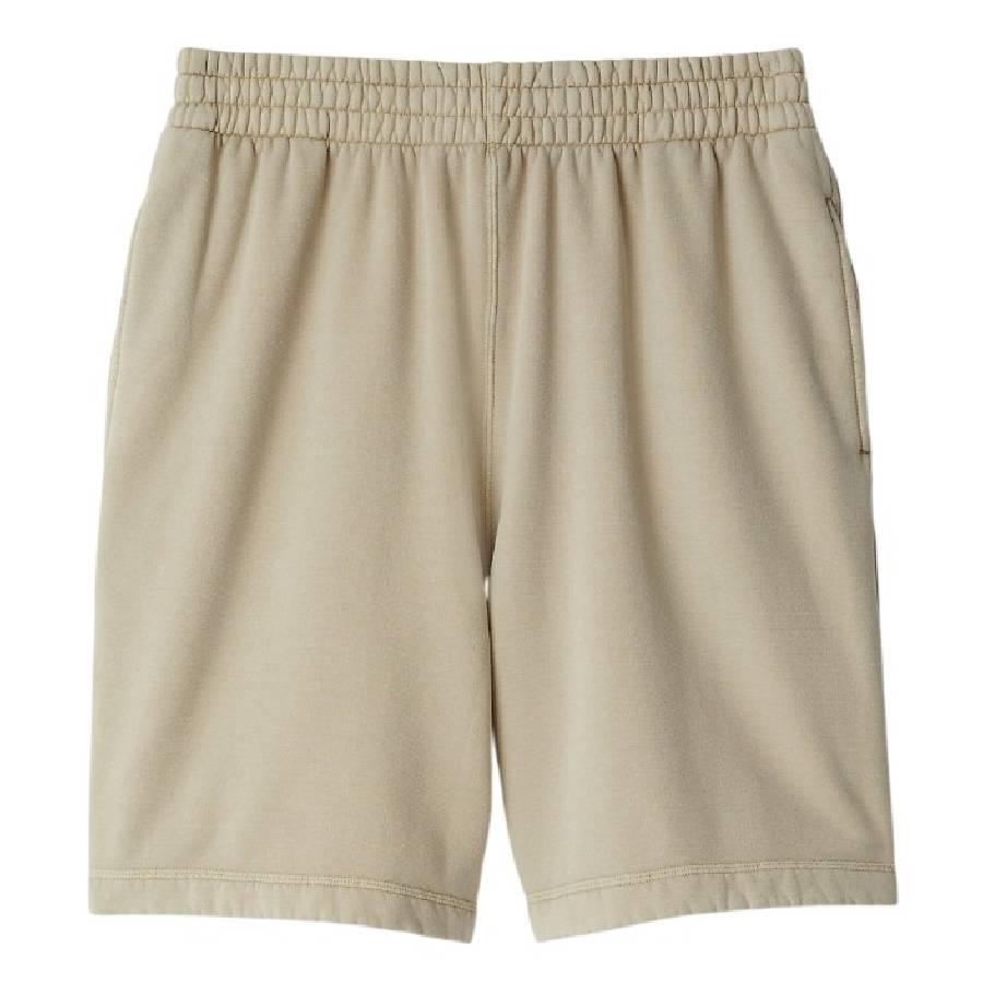 Burberry EKD Embroidered Cotton Blend Shorts by BURBERRY