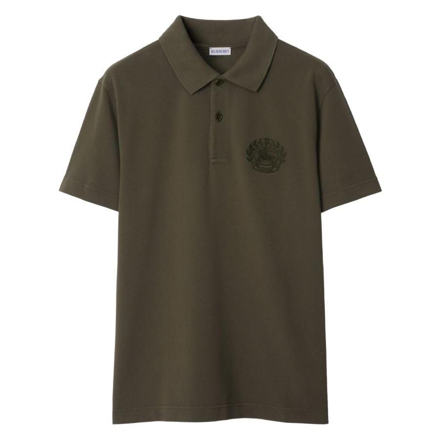 Burberry EKD Embroidered Cotton Polo Shirt by BURBERRY