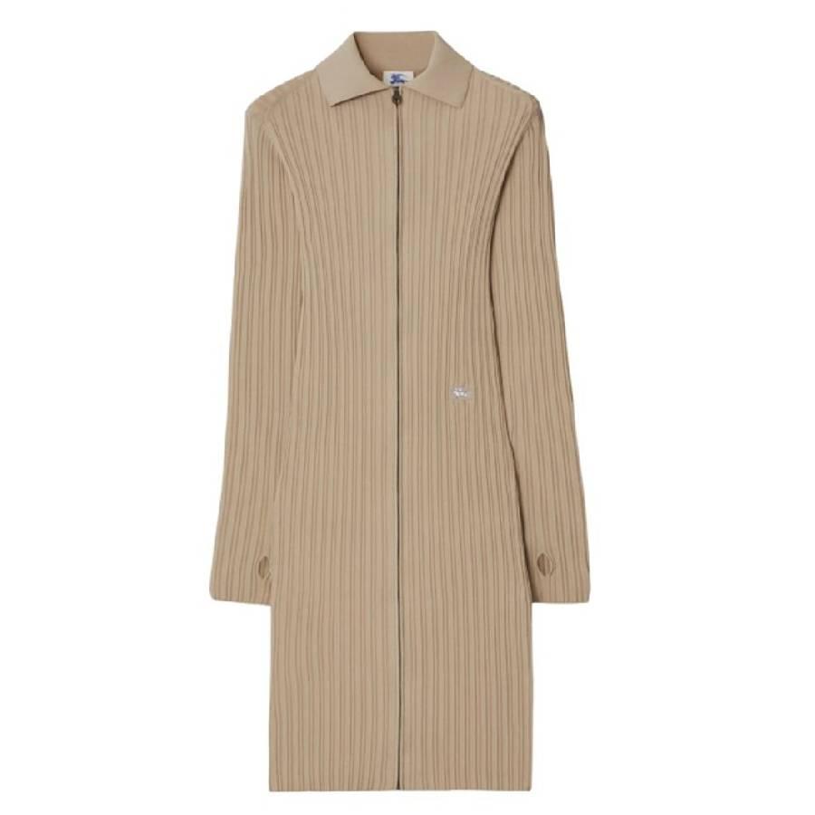 Burberry EKD Logo Viscose-Blend Dress by BURBERRY