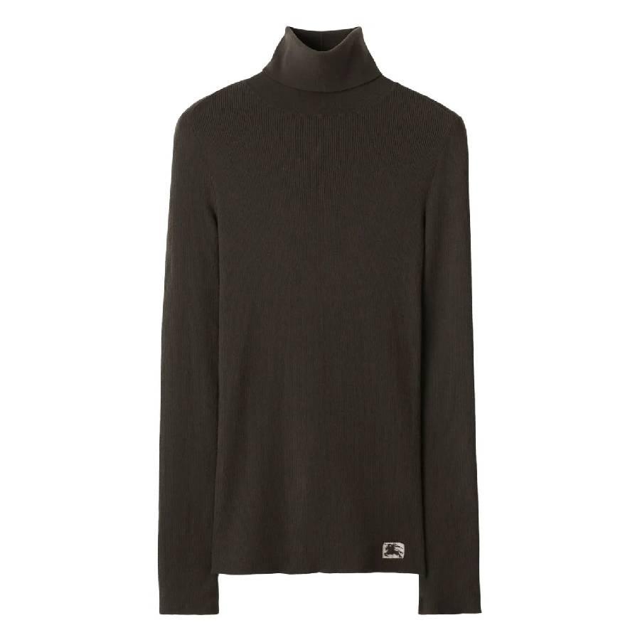 Burberry EKD Motif Roll-Neck Jumper by BURBERRY