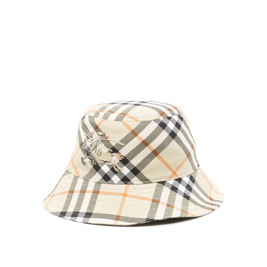 Burberry EKD Motif Vintage-Check Bucket Hat by BURBERRY