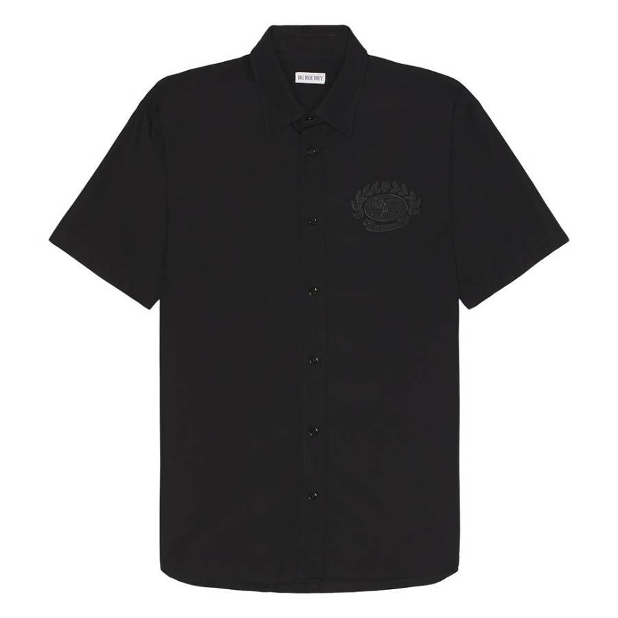 Burberry EKD Short-Sleeved Cotton Shirt by BURBERRY