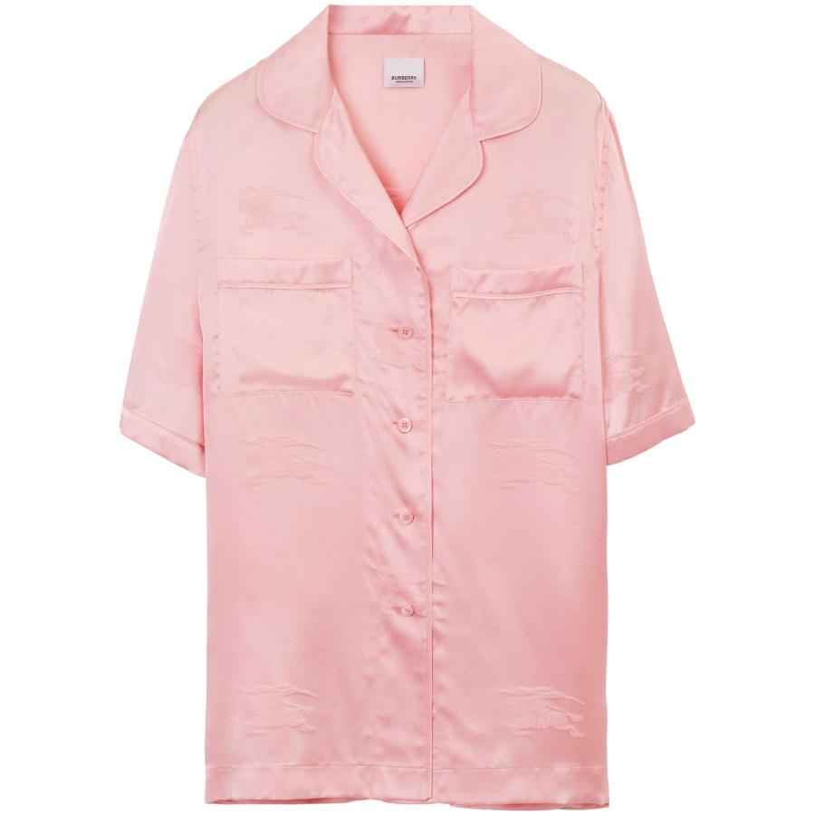 Burberry Ekd Jacquard Silk Pyjama Shirt by BURBERRY
