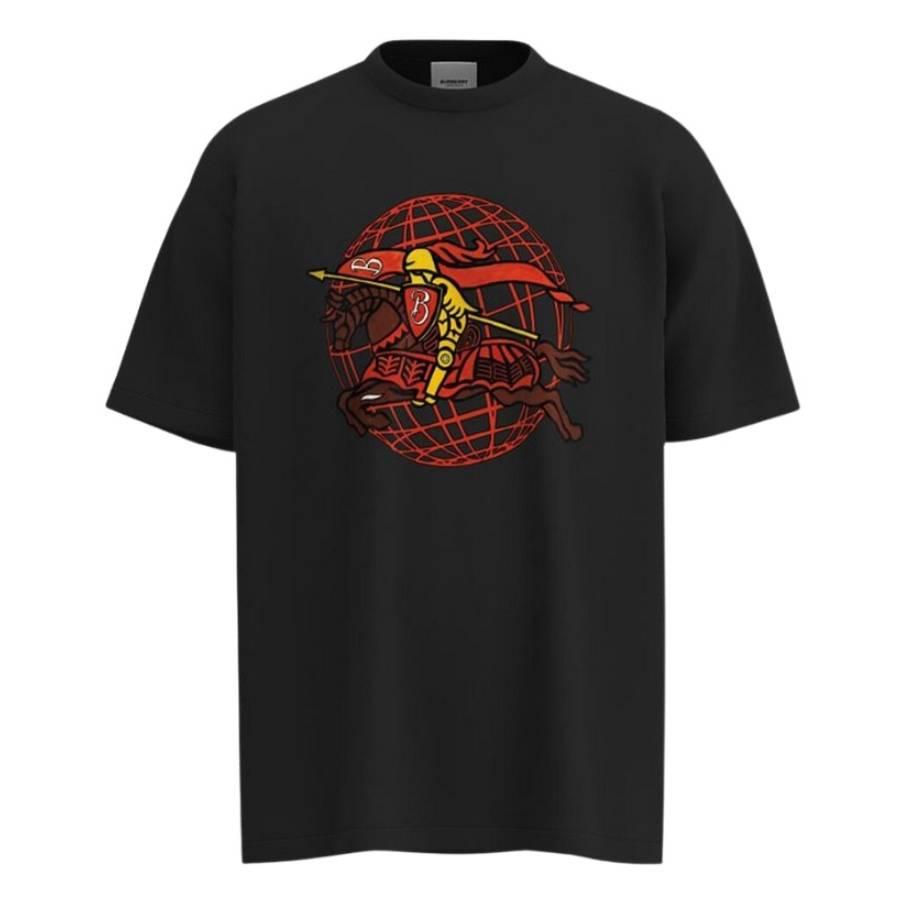 Burberry Equestrian Knight Graphic T-Shirt by BURBERRY