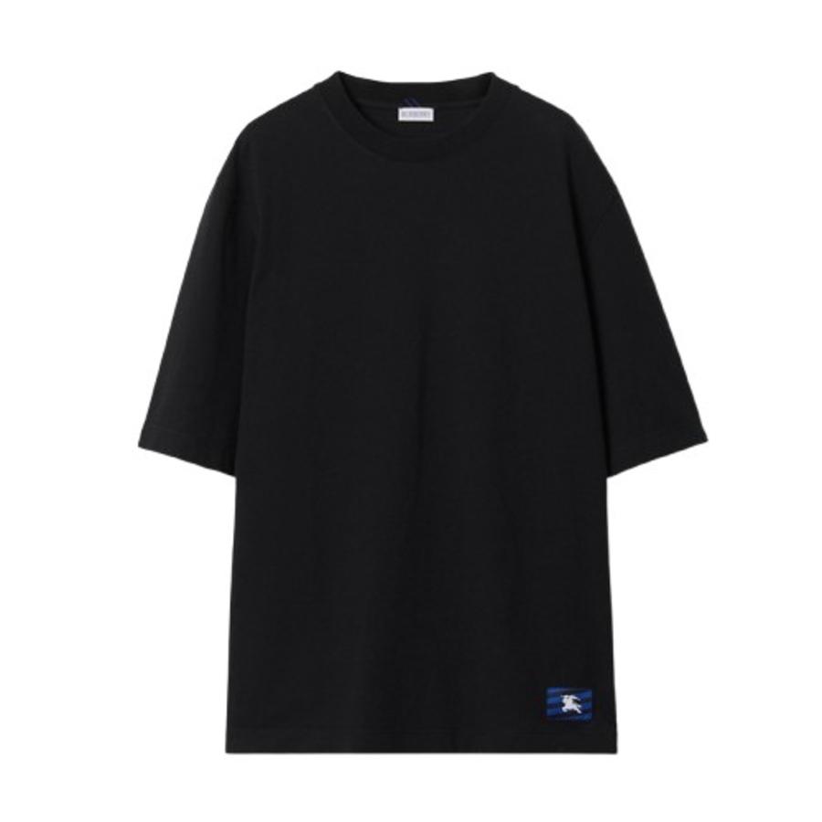 Burberry Equestrian Knight Patch Cotton T-Shirt by BURBERRY