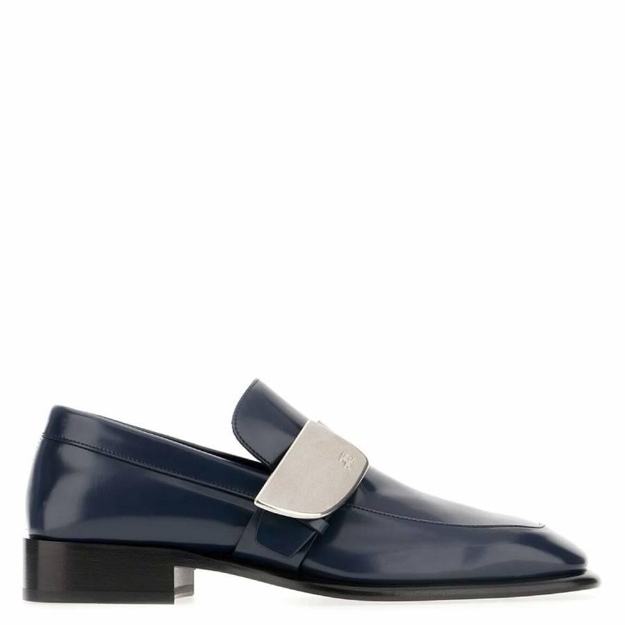Burberry Equestrian Knight Shield Loafers by BURBERRY
