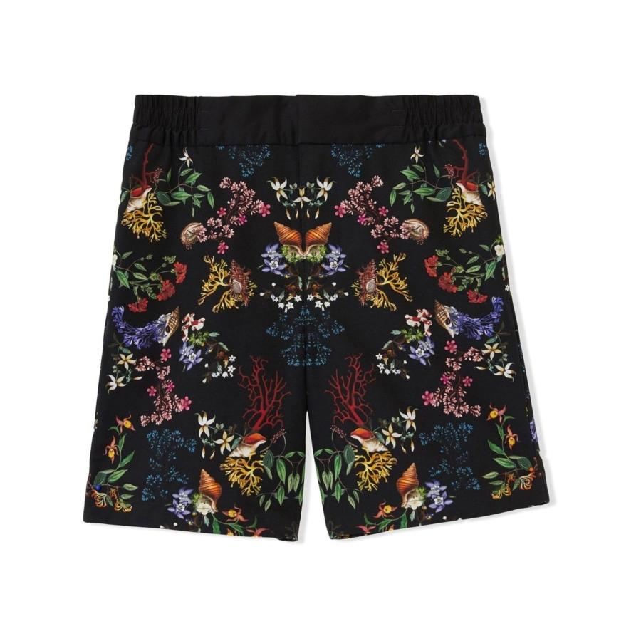 Burberry Floral-Print Cotton Shorts by BURBERRY