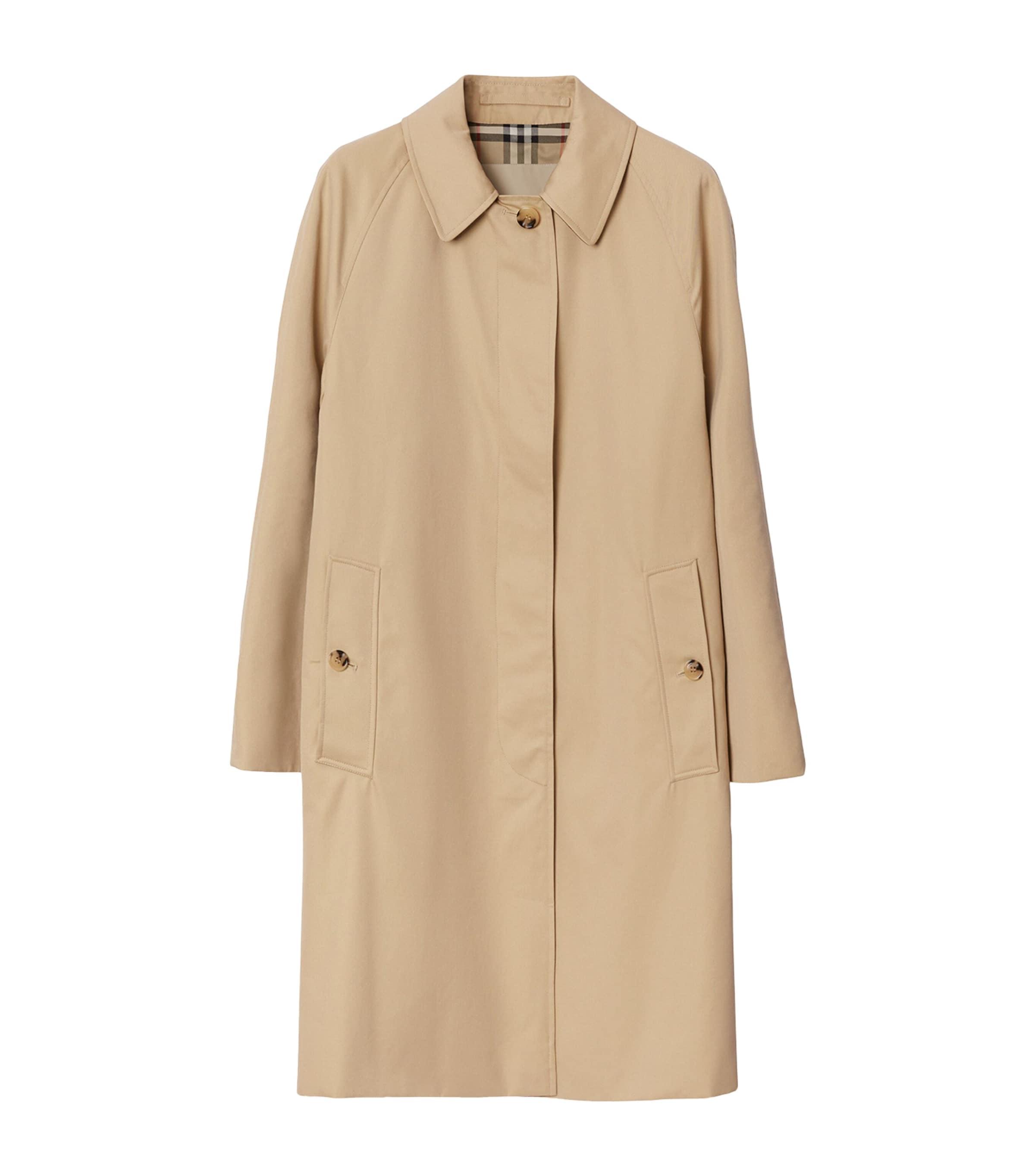 Burberry Gabardine Camden Car Coat by BURBERRY