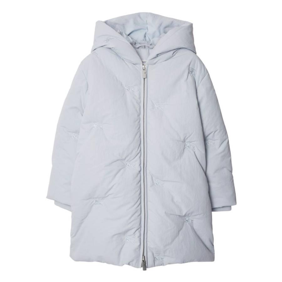 Burberry Girls George EKD Hooded Puffer Coat by BURBERRY