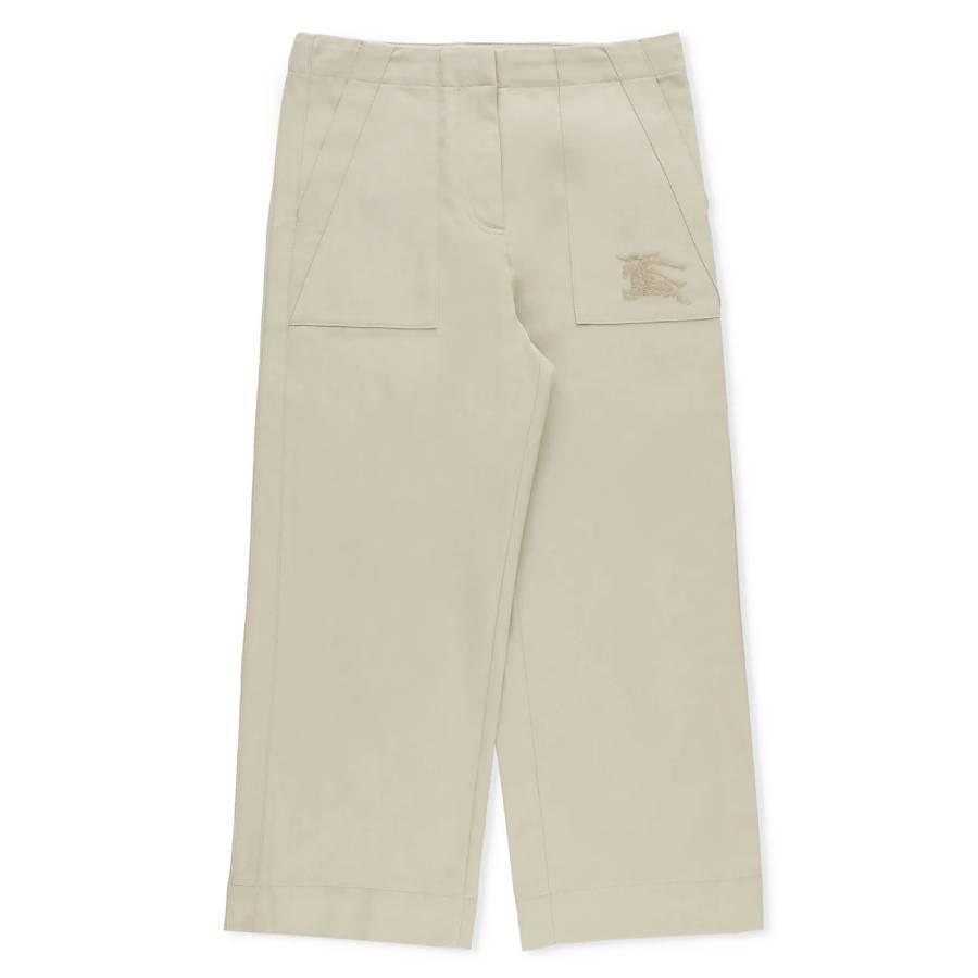 Burberry Girls Hunter Orla Cotton-Blend Trousers by BURBERRY