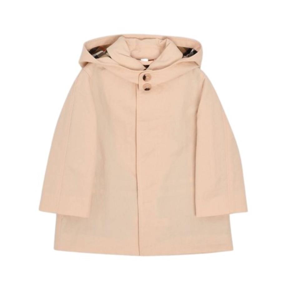Burberry Girls Pale Cameo Hadley Cotton-Blend Jacket by BURBERRY