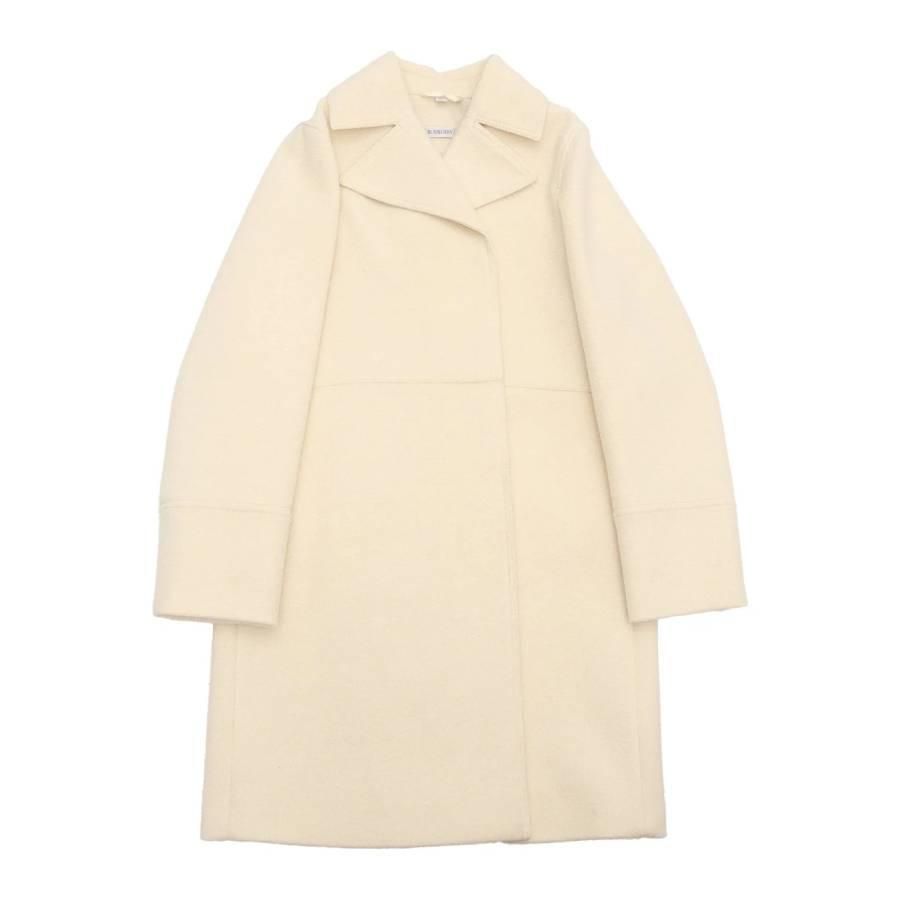 Burberry Girls Stretch Wool Blend Coat by BURBERRY