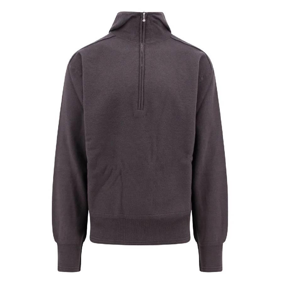 Burberry Half-Zip Wool Hooded Sweatshirt by BURBERRY