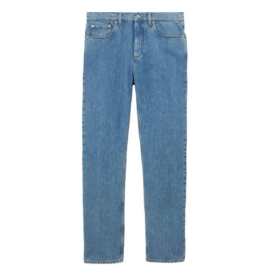 Burberry Haringate Slim Fit Cotton Denim Jeans by BURBERRY
