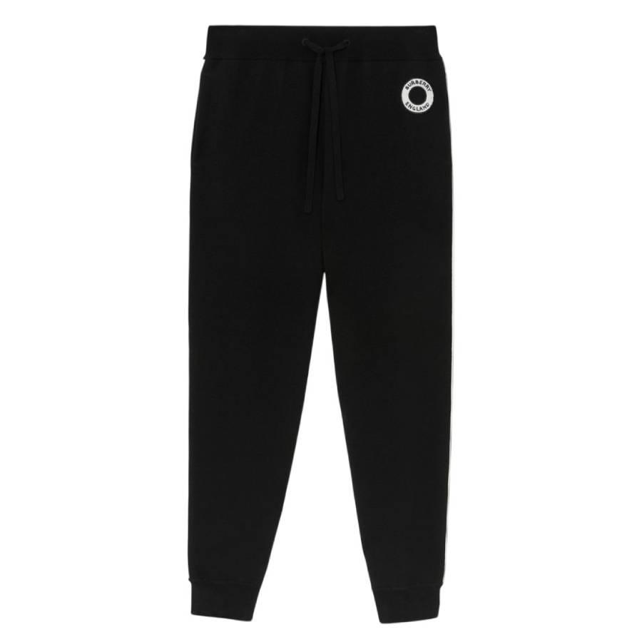Burberry Hinch Wool Cotton Blend Jogging Pants by BURBERRY