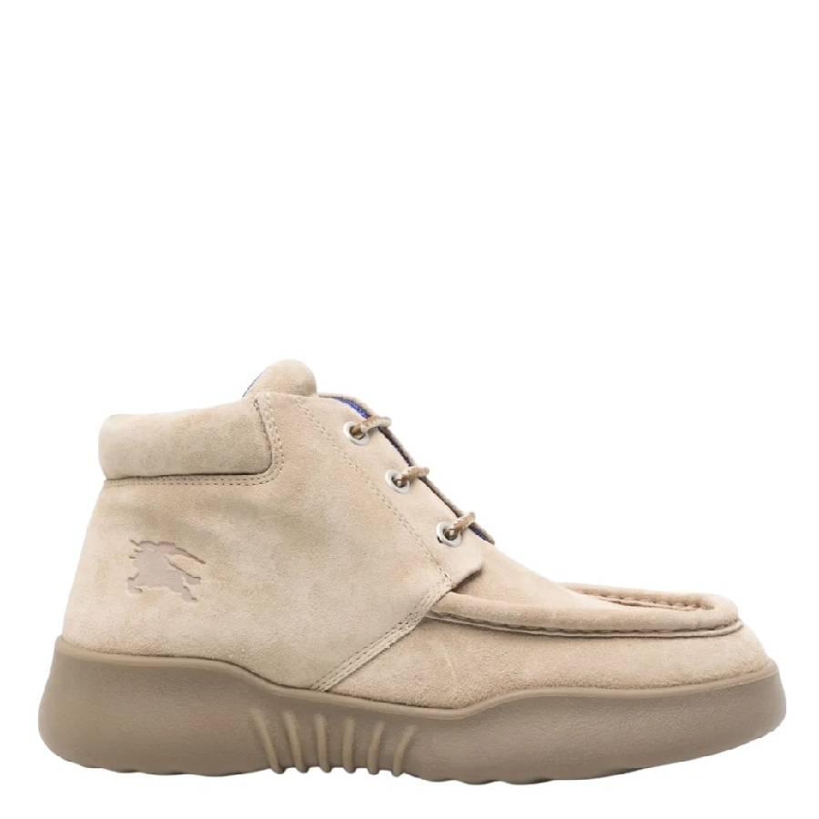 Burberry Hunter Suede Log Boots by BURBERRY