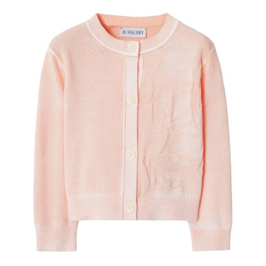 Burberry Infant Cordelia EKD Cotton Cardigan by BURBERRY