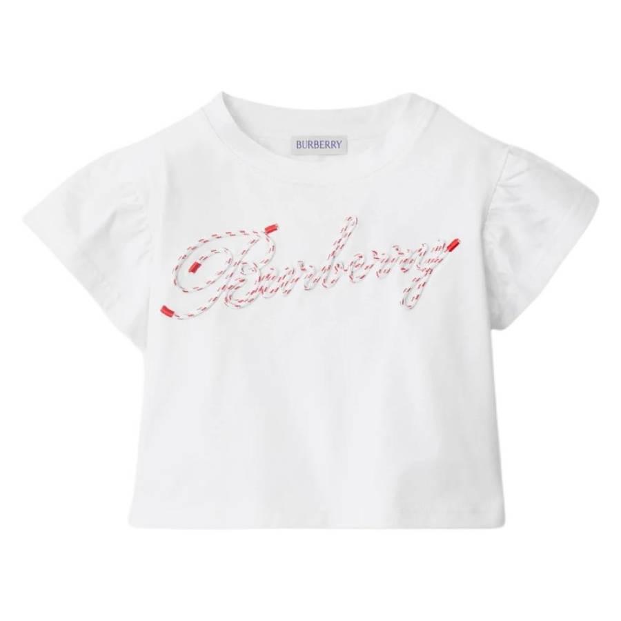 Burberry Infant Roxy Rope Logo-Print T-Shirt by BURBERRY
